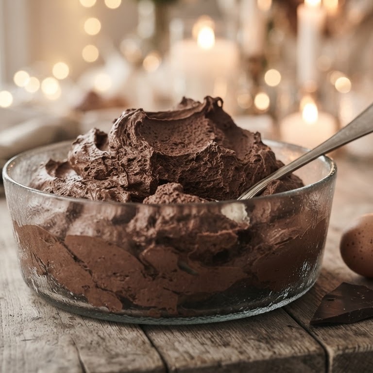 Chocomousse - lukt altijd