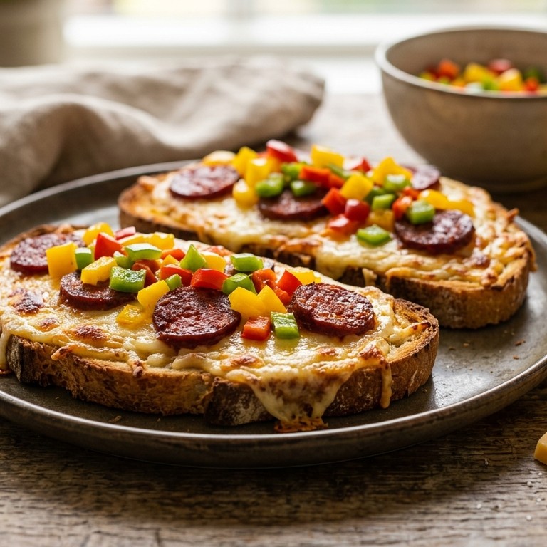 Chorio-paprika sandwiches