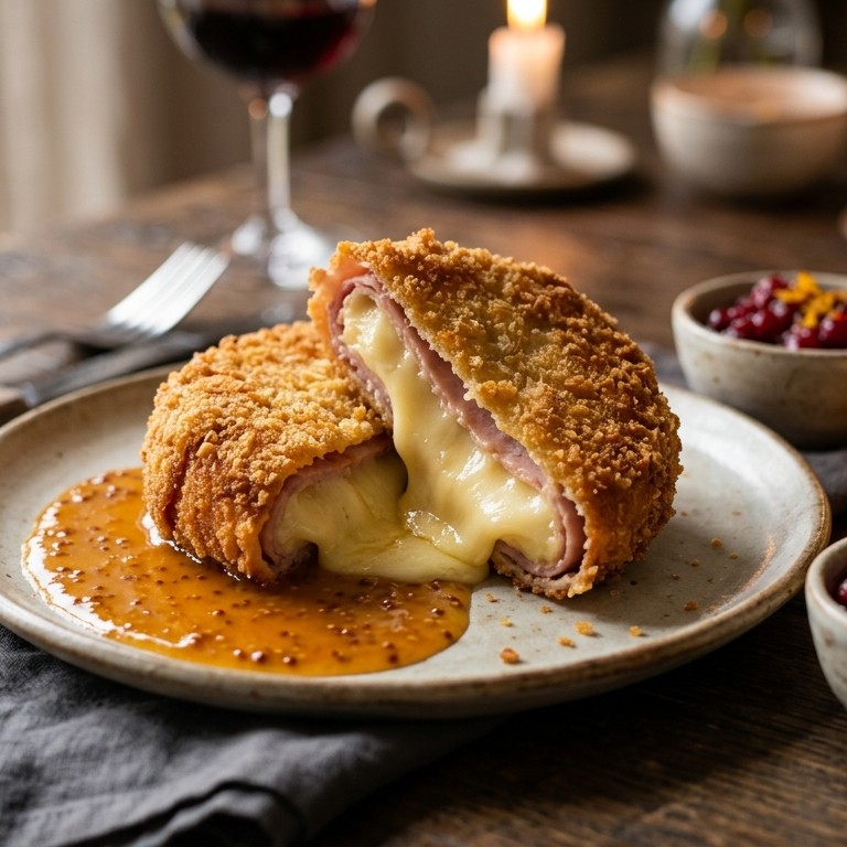 Cordon bleu met camembert