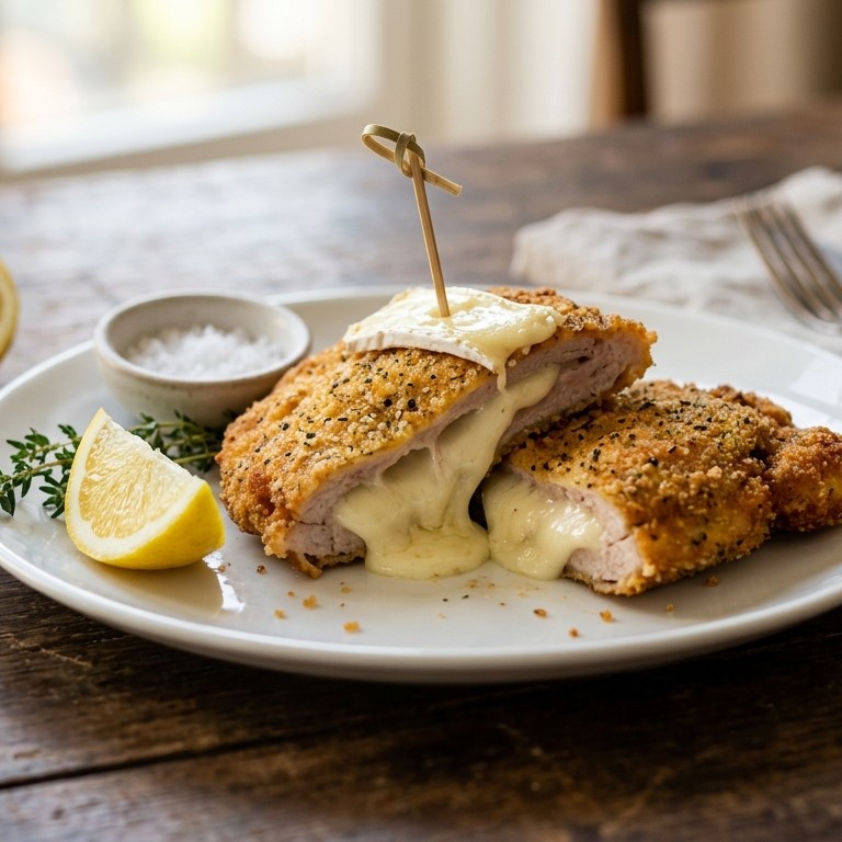 Cordon blue met brie