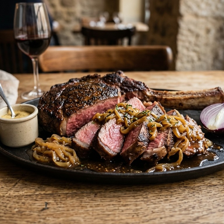 Cote de boeuf a la Marseillaise