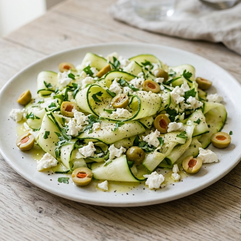 Courgette-olijvensalade