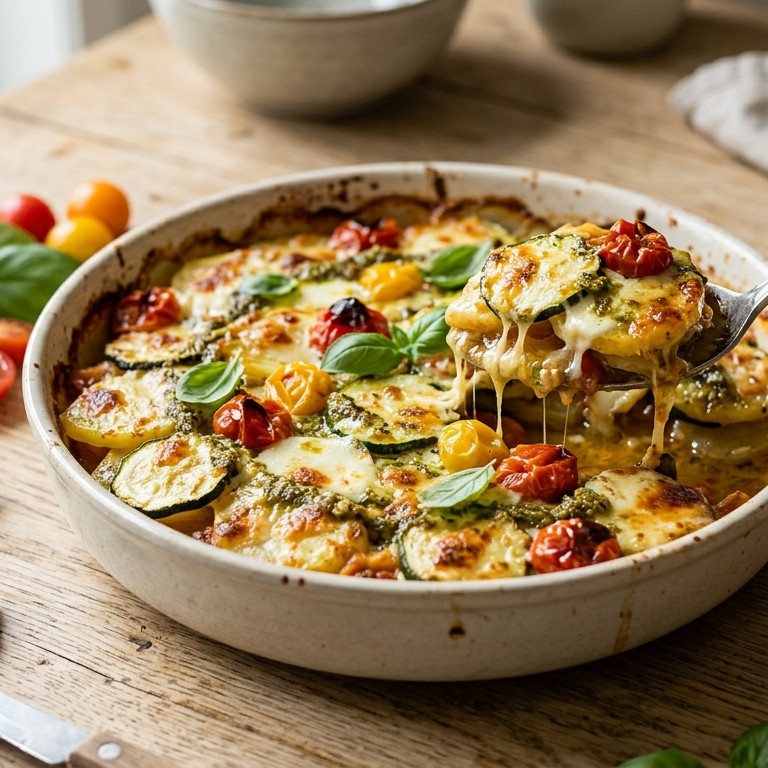 Courgette-ovenschotel