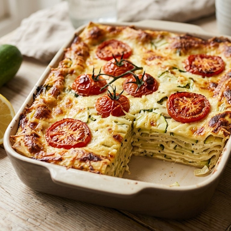 Courgette-roomlasagne