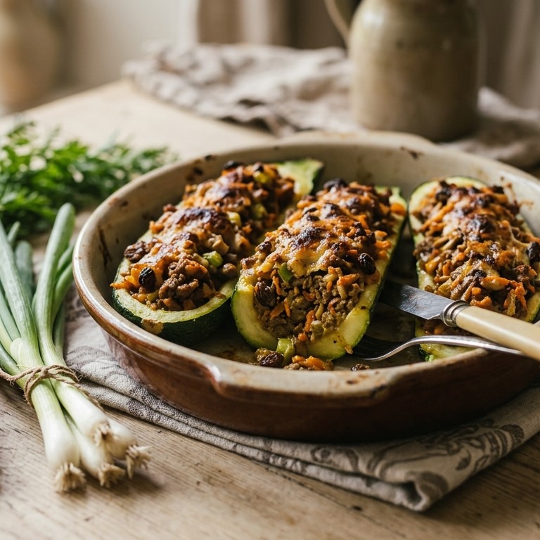 Courgettes uit de oven