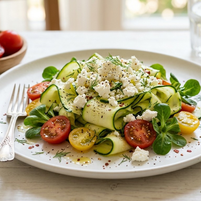 Courgettesalade
