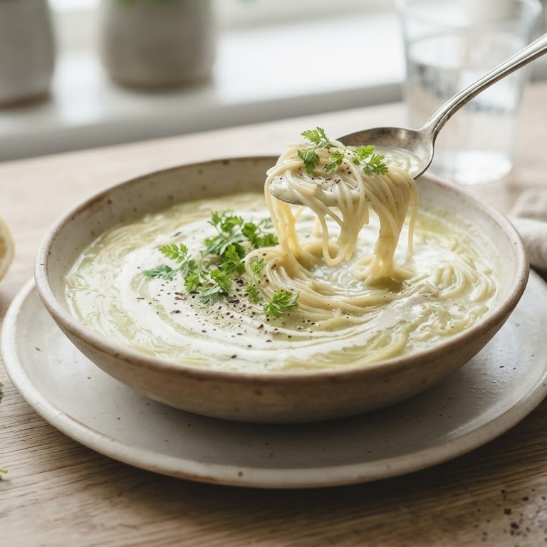 Courgettesoep met room
