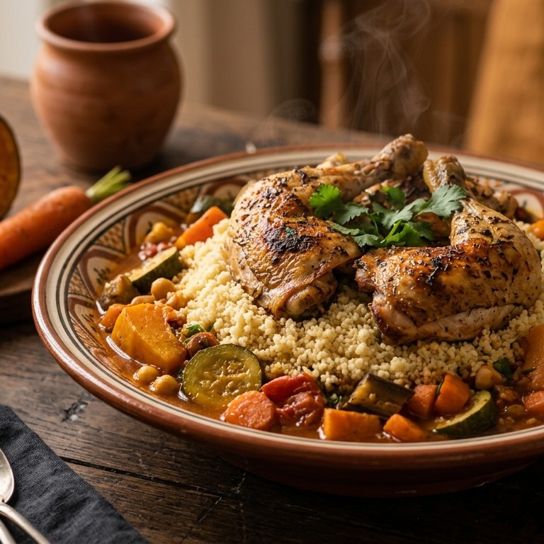 Couscous met kip