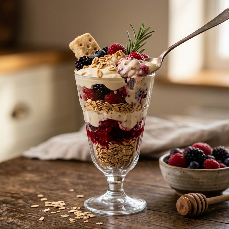 Cranachan-sundae