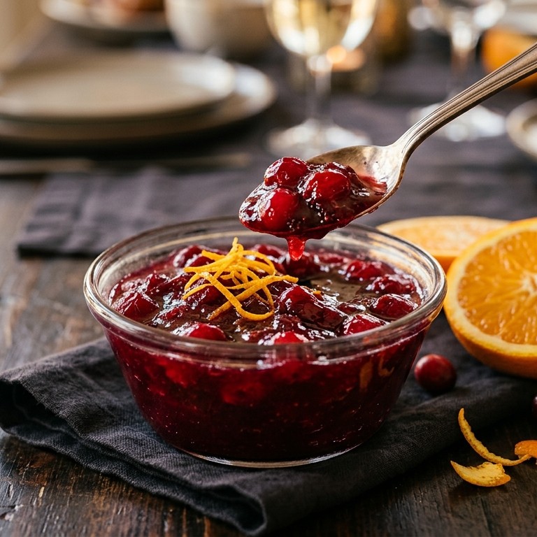 Cranberry-sinaasappelsaus