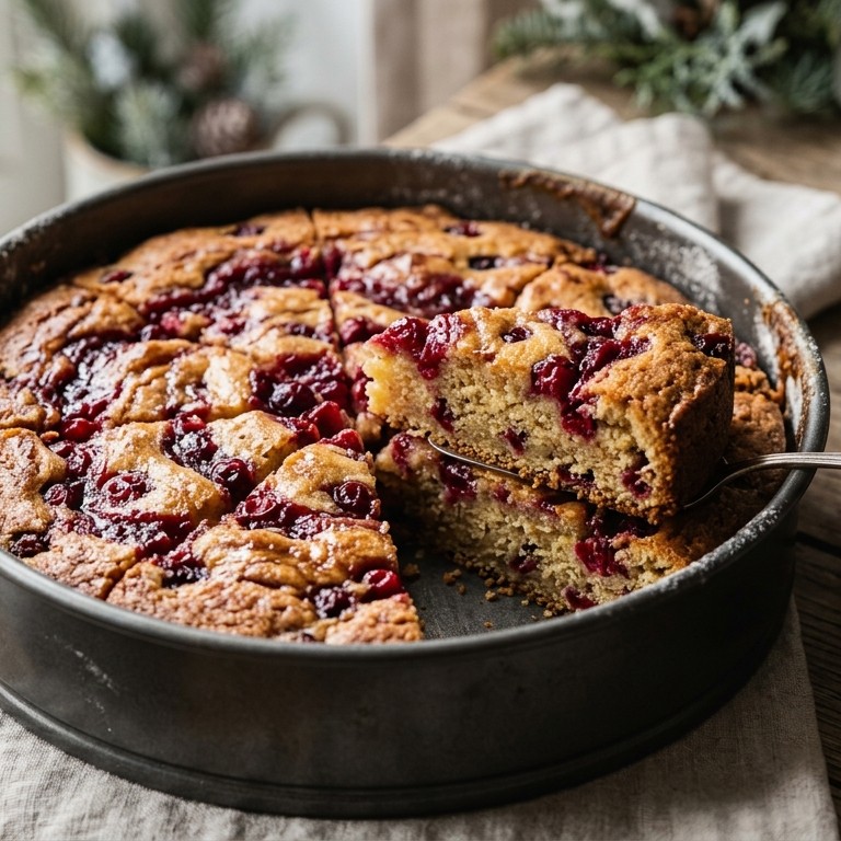 Cranberryboterkoek