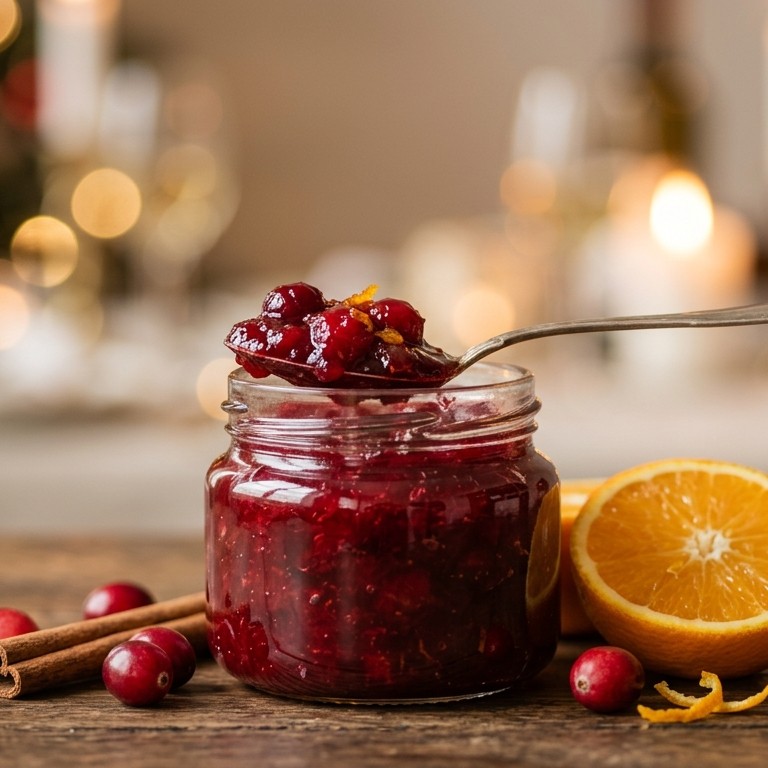 Cranberrysaus uit de slow cooker