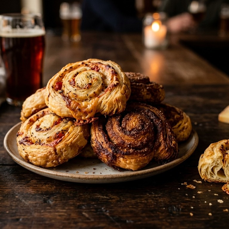 Croissant-spiraaltjes