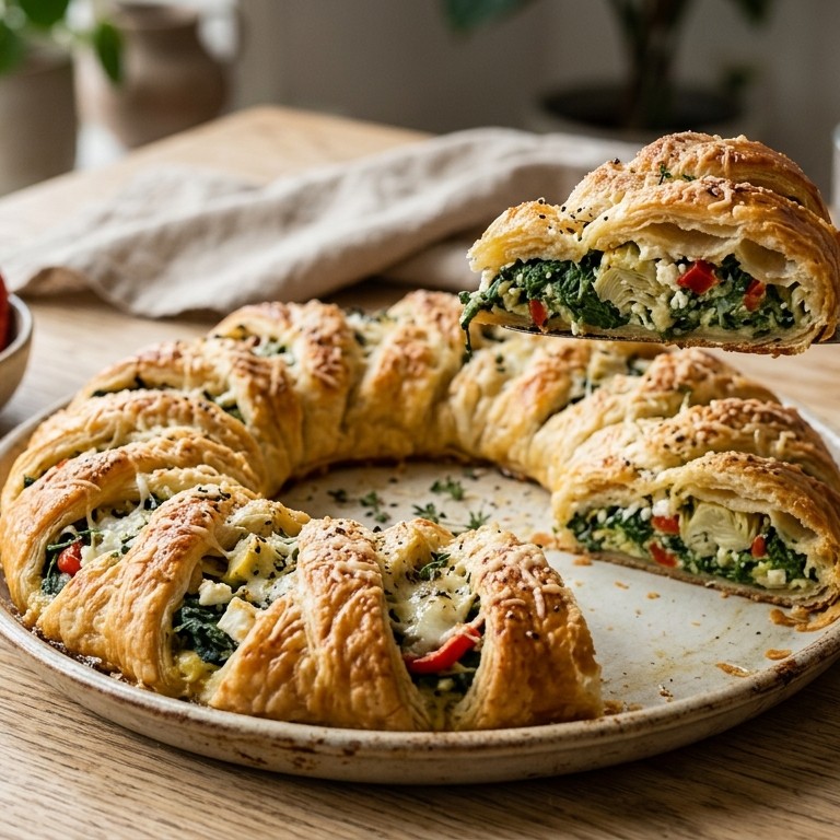 Croissantring vegetarisch