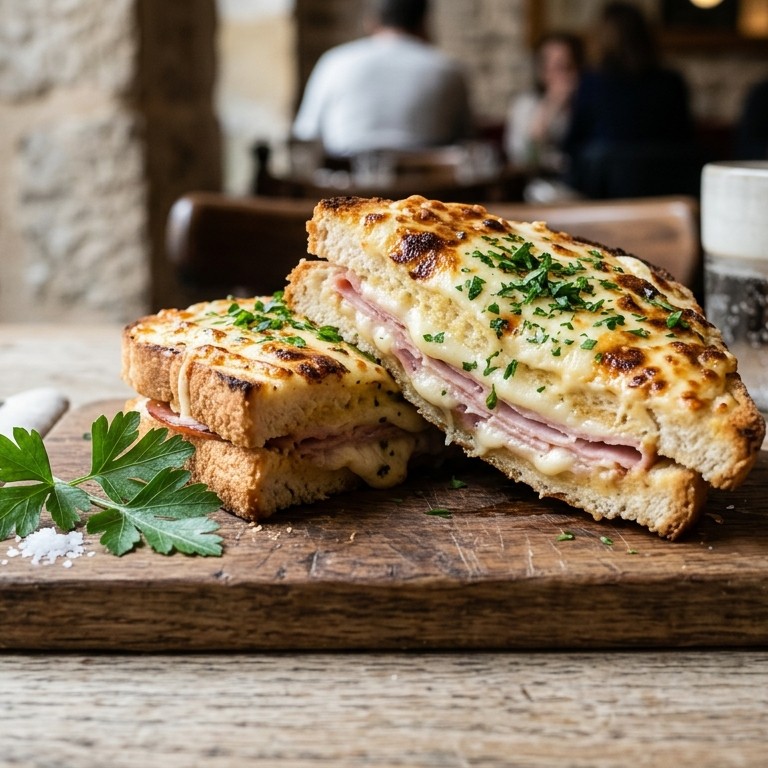 Croque-monsieur voor 2 personen