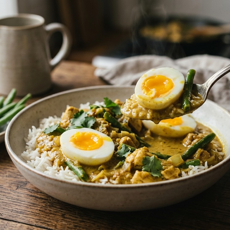 Curry-eieren