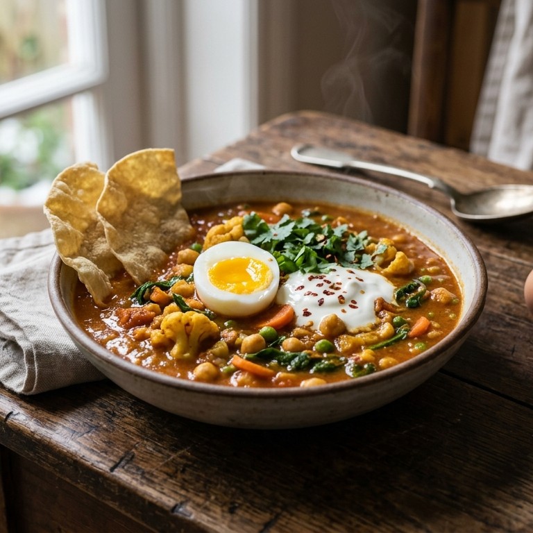 Curry maaltijdsoep