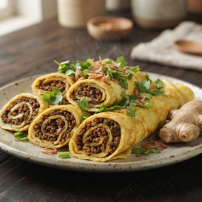 Dadar Isi Bandung (ei-gehakt gerecht)