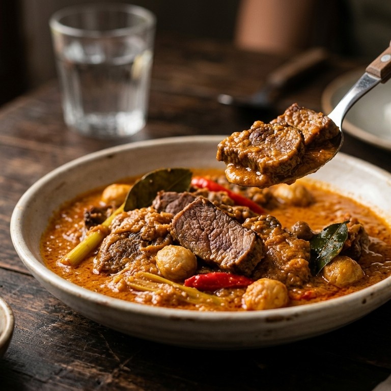 Daging besengek  (Gestoofd geroosterd rundvlees)