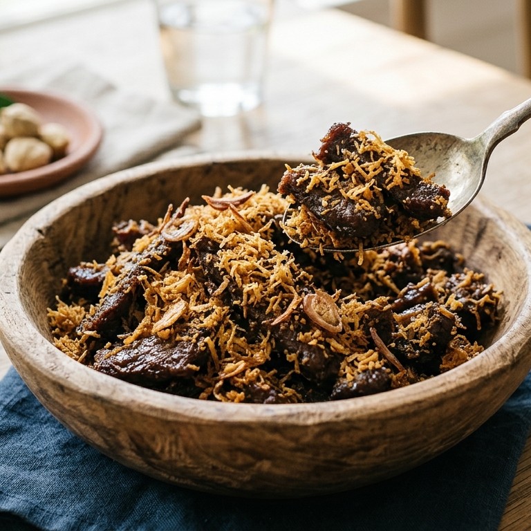 Dending ragi (zacht gekruid rundvlees)