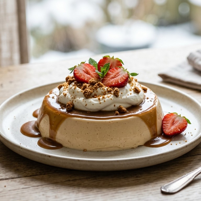 Dessert speculaascrème