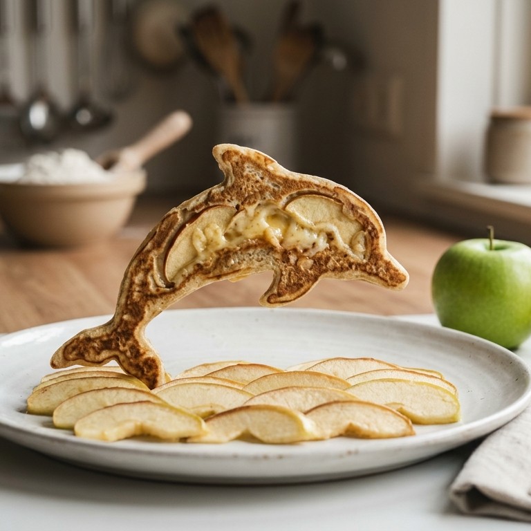 Dolfijn pannekoek
