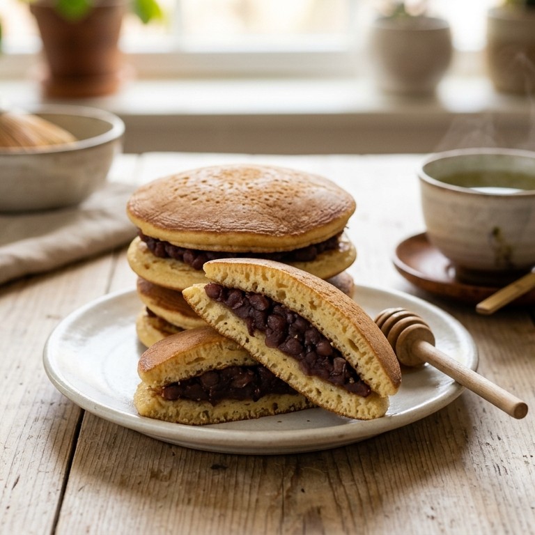 Dorayaki (Japanse cake met azukibonen)