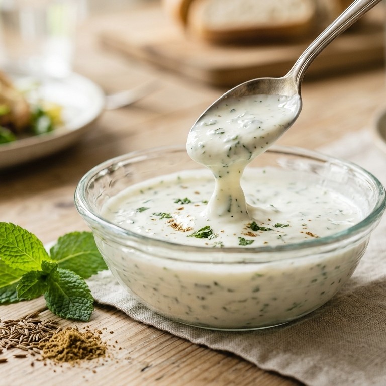 Dressing yoghurtmunt