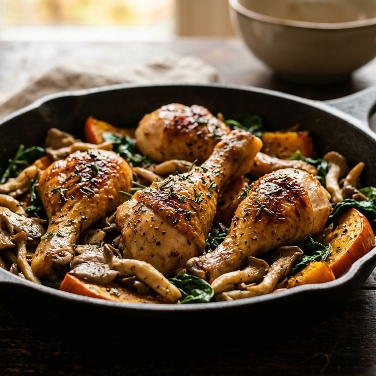 Drumsticks met oesterzwammen