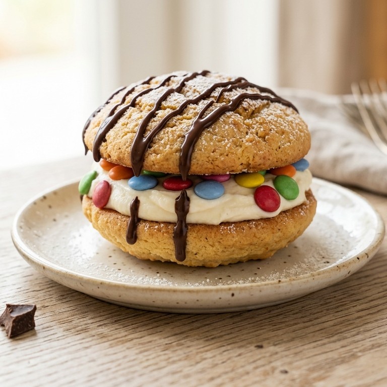 Dubbel dekker eierkoek