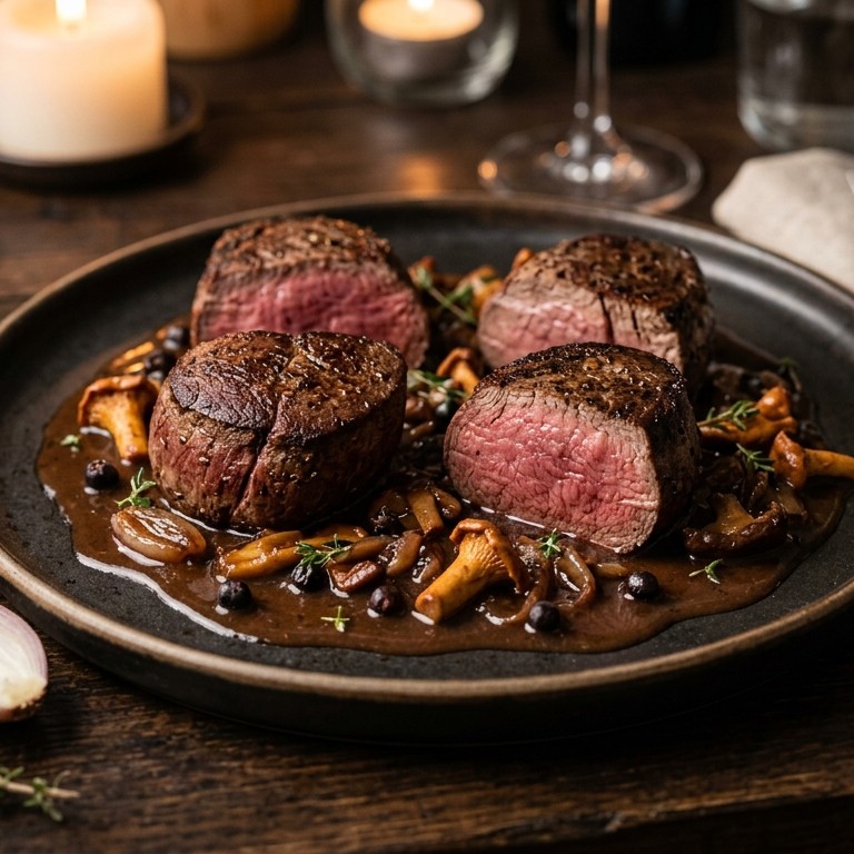 Duo van hert en wild zwijn in jeneversaus