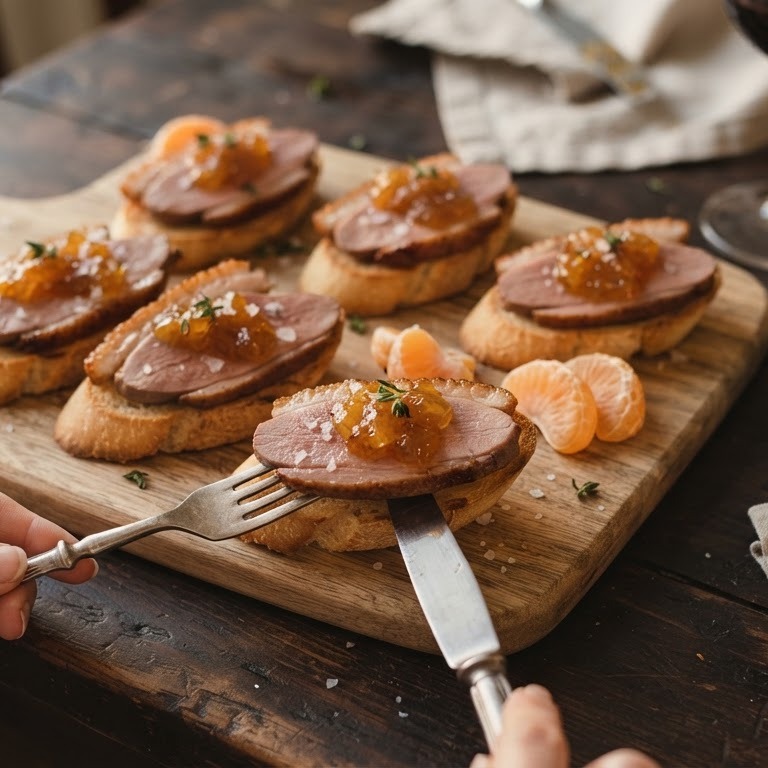 Eendenborst tapas