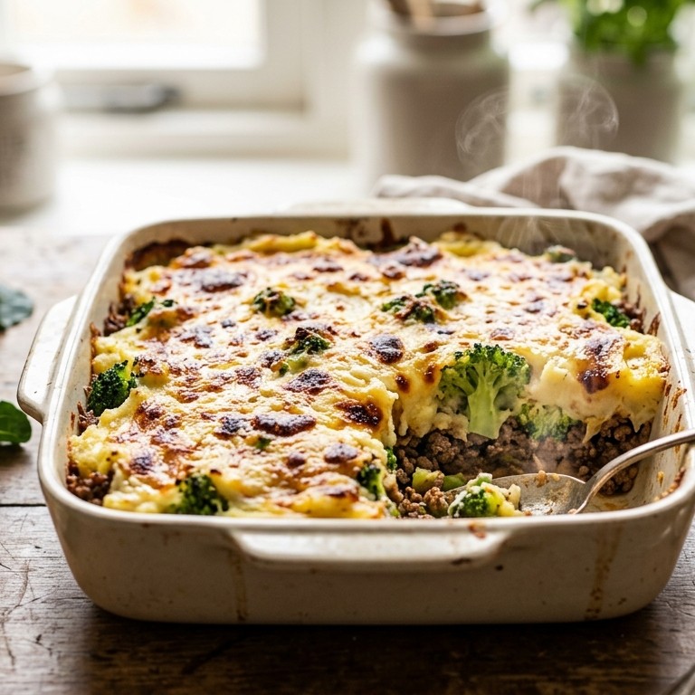 Eenvoudige broccoli ovenschotel