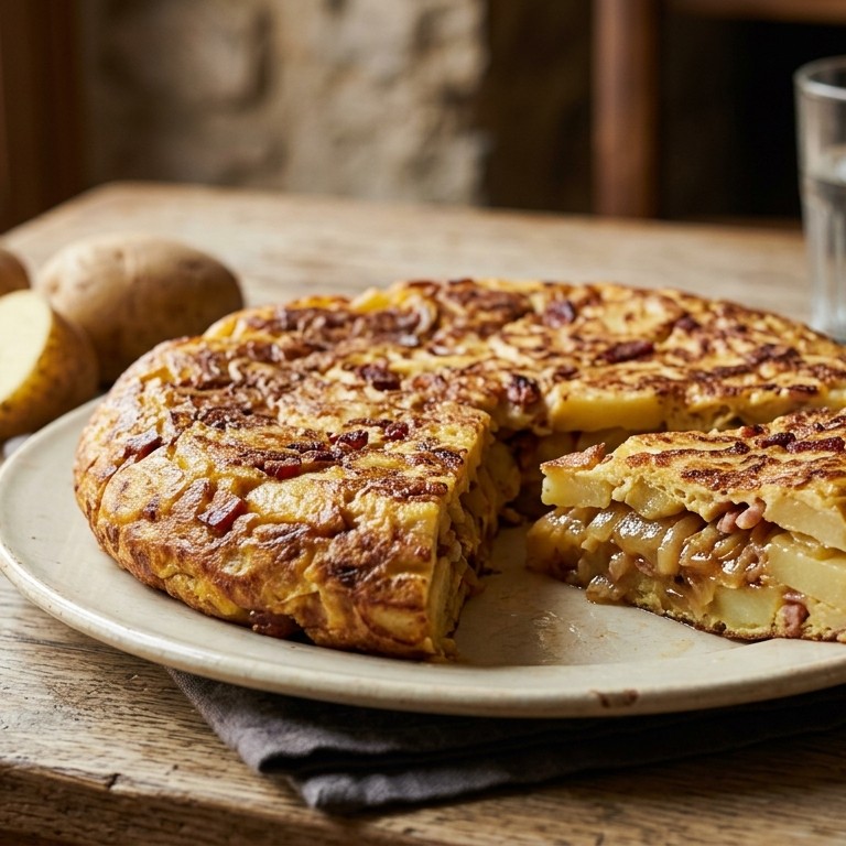 Eenvoudige tortilla