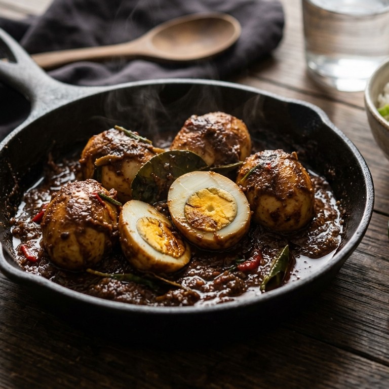 Eieren rendang