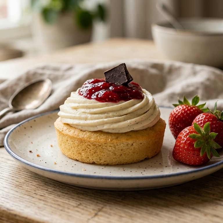 Eierkoek taartje