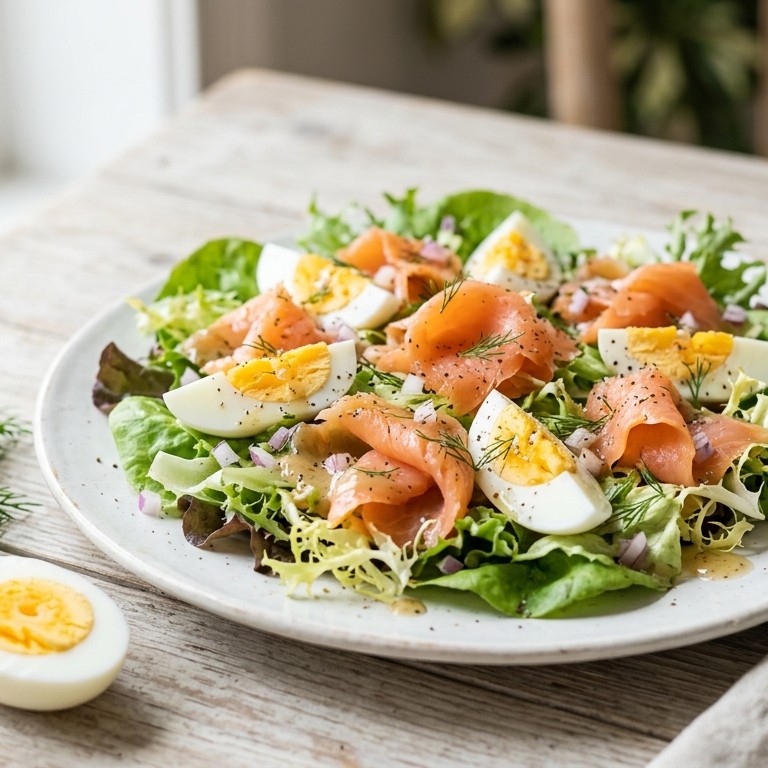 Eierzalmsalade