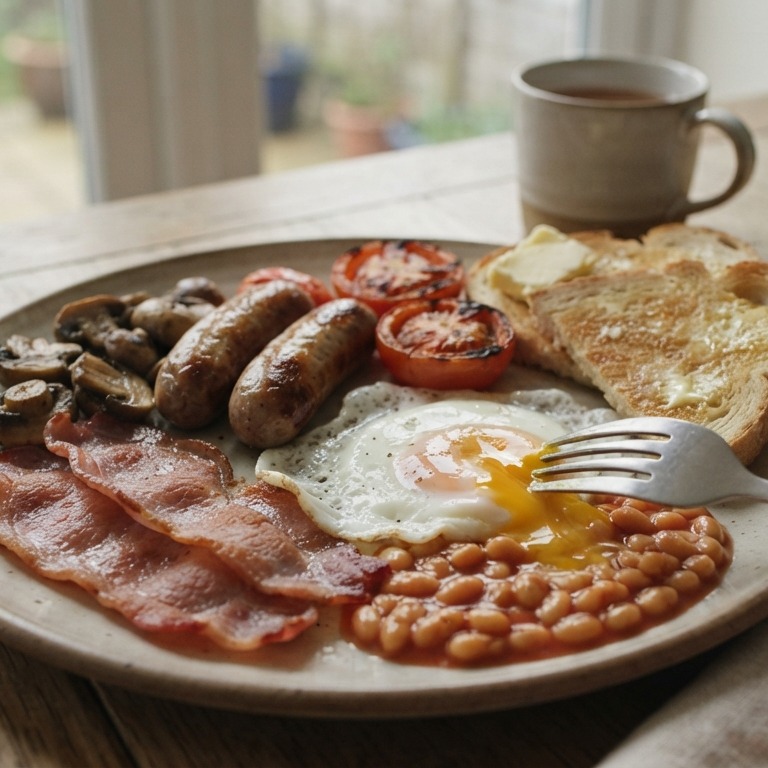 Engels ontbijt (Officieel: Full English Breakfast )