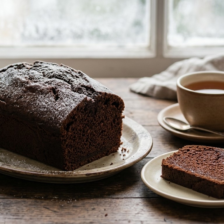 Engelse chocolade cake