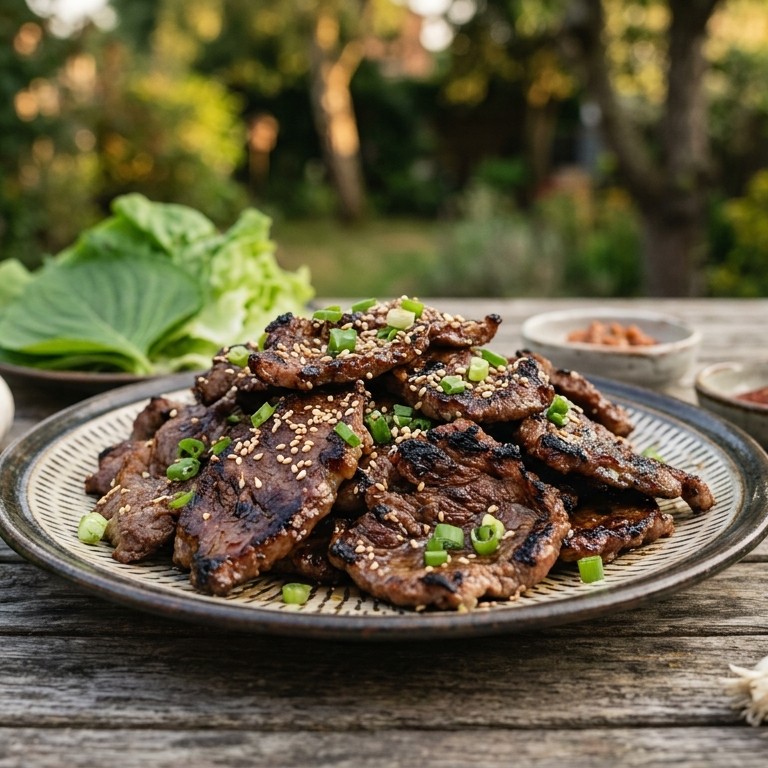 Entrecôte van de Barbecue (Bulgogi)