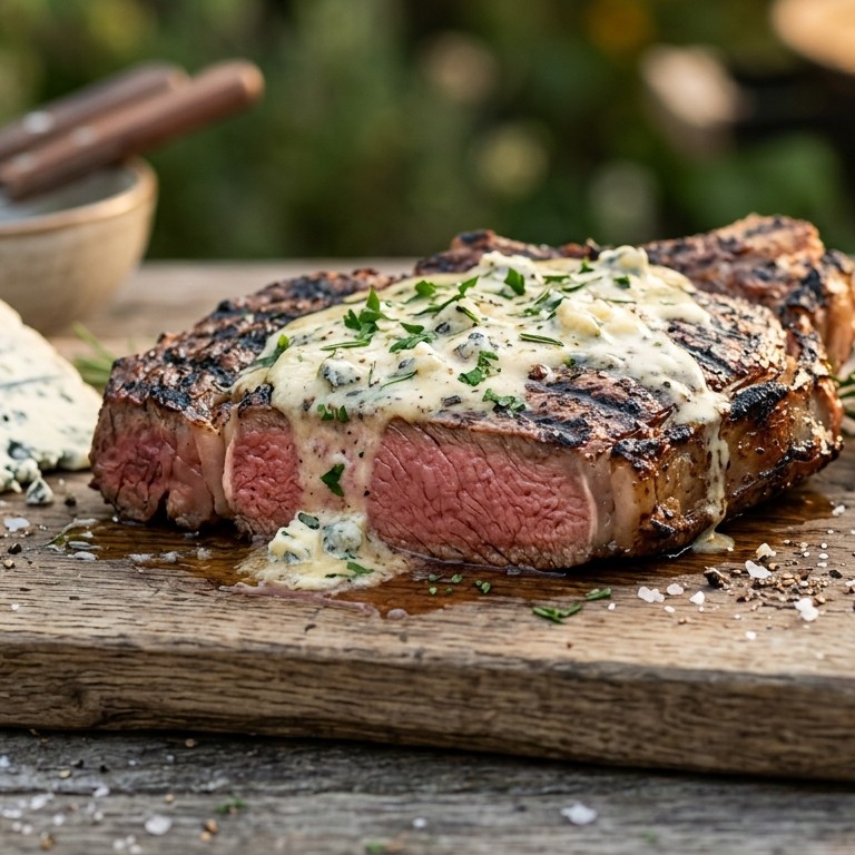 Entrecote voor op de BBQ