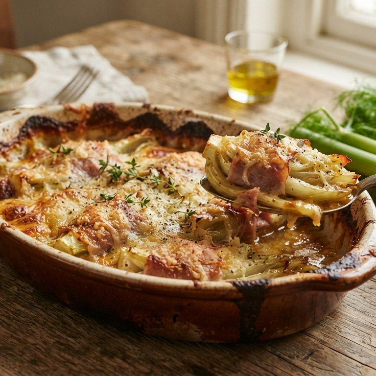 Finocchi con Prosciutto