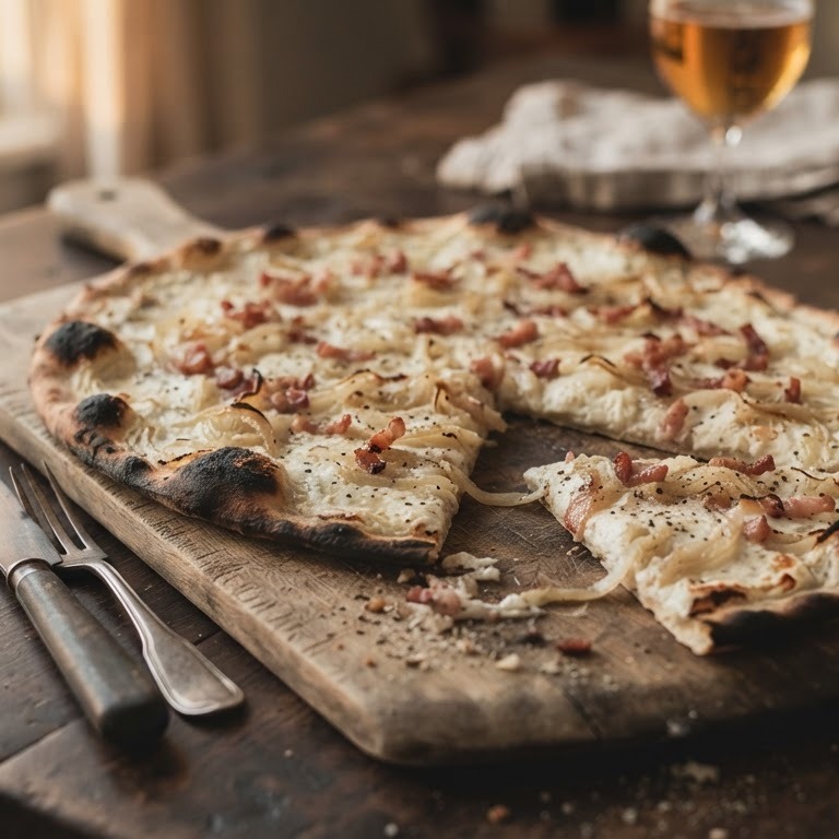 Flammkuchen uit de Elzas