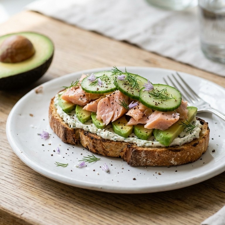 Forel avocado sneetje