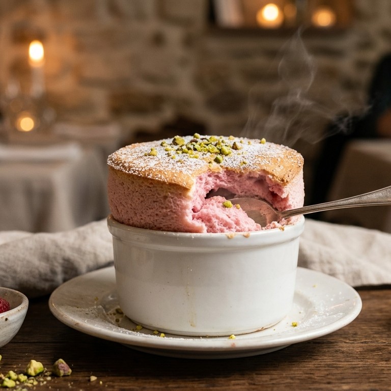Frambozen soufflé