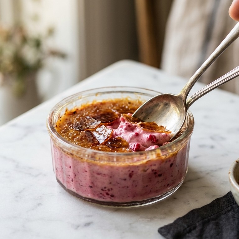 Frambozendessert