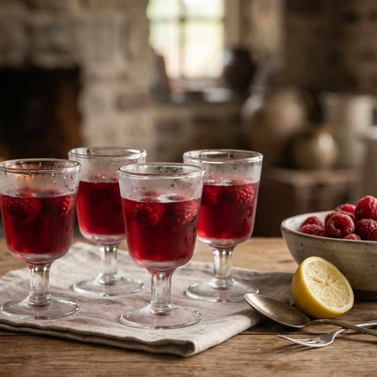 Frambozendrankje met wodka