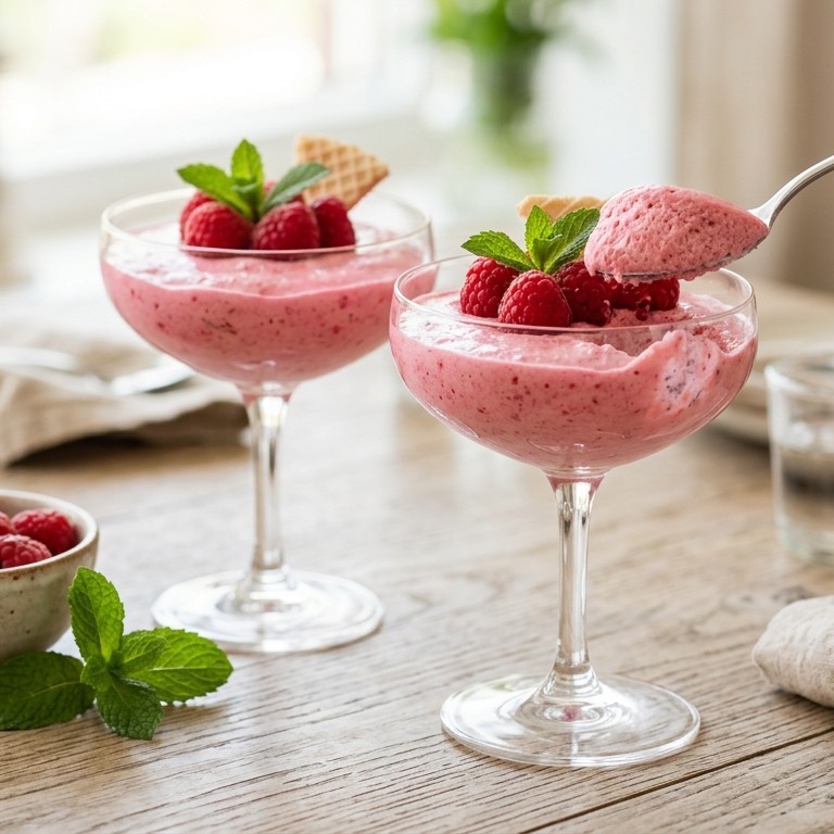 Frambozenmousse