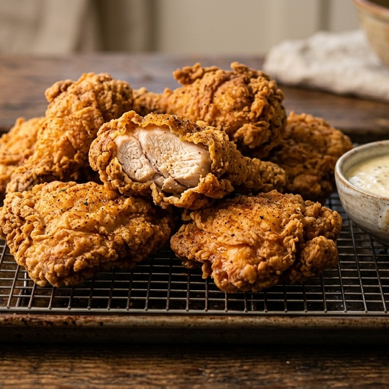 Fried chicken American style