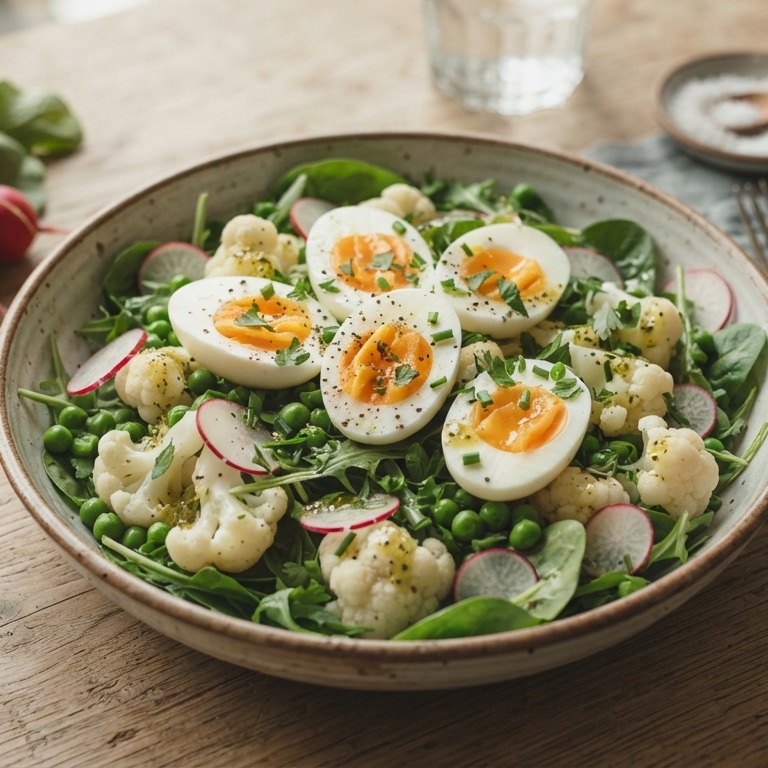 Frisse eiersalade